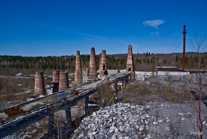 Разрушенная финская ГЭС